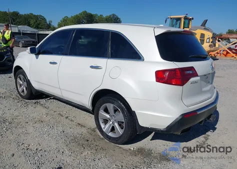 2011 Acura Mdx Technology Package z USA, uszkodzony, nr VIN 2HNYD2H64BH526751